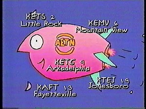 Arkansas Educational Television Network PTV Park Program Breaks (July 8, 1997)