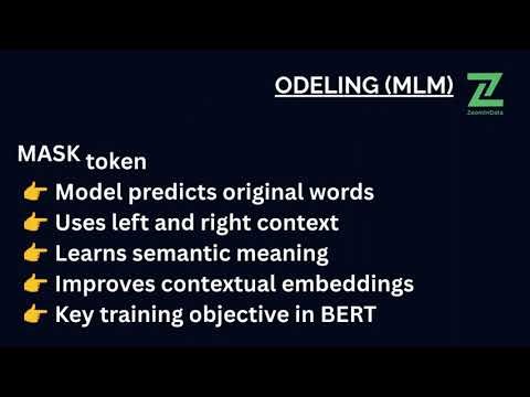 31 Autoencoding models BERT style understanding