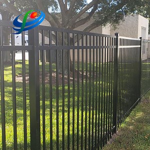 [Hot Item] Swimming Pool Fence Picket Fence Panel Aluminum Fencing Metal Safety Temporary Garden Fence