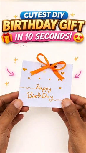 Handmade Gift Bag 🛍️ Simple & Cute Packaging Idea