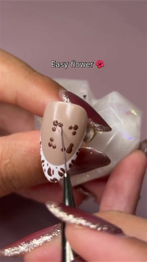 Easy Flower Nail Art Tutorial for Beginners