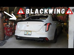 2024 Cadillac CT4 Blackwing Muffler delete