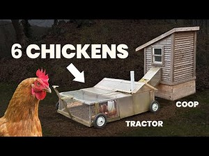 DIY Coop & Tractor for Six Chickens (V2.0)