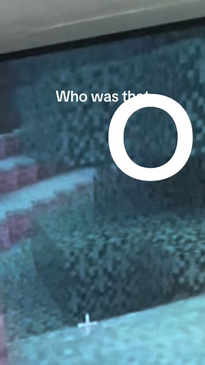 Who was that #minecraft