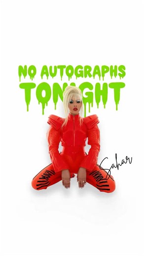 #No Autographs Tonight 👄 out now. 🔥 Halloween hits different under neon. For the ones who don’t ask permission to take control. 💋 Streaming now. #NoAutographsTonight #HailieSahar #sahar #NewMusic #RaveMusic | Hailie Sahar