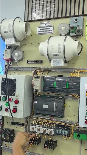 Finalizing Building Automation or Building Management system project. #industrialelectrician