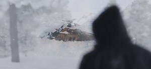 Snowy Helicopter Crash Using Miniatures | Blender VFX