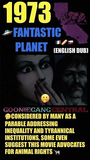 📼1973📼 ✨FANTASTIC PLANET ✨🌎👽ANIMATED FILM 🇫🇷🥖🇹🇫