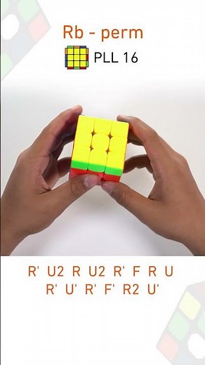Learn PLL Rb - Perm | Cubelelo