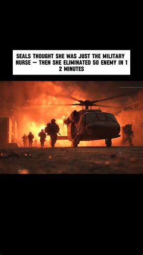 SEALs Thought She Was Just the Military Nurse — Then She Eliminated 50 Enemy in 12 Minutes | Bup Stories