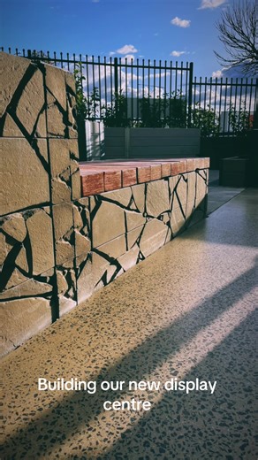 Construcción de un muro de retención en Australia