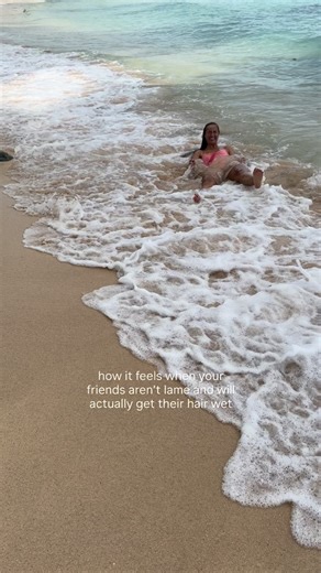 never seen a happier mermaid 🩵 #cswsurfclub #girlstrip #surftrip #surfretreat #philippines | Climax Surf wax women’s surf Events