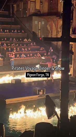 Pirates Voyage Dinner & Show brings the action with swashbuckling stunts, daring dives, live animals, and a hearty feast to match. It’s loud, exciting, and one of those can’t-miss Pigeon Forge experiences for your spring break vacation. https://www.mypigeonforge.com/blog/fun-feast-and-adventure-at-pirates-voyage-dinner-show/ #mypigeonforge #smokymountains #dinnershow #thingstodo #familyvacation | My Pigeon Forge