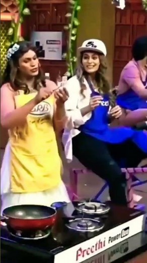 Shruthika get up to (Kureshi anna) & Grace akka fun 🤣| #cwc2 #cookwithcomali #kureshi #shorts .