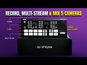 Record, Multi-Stream & Mix 5 Cameras? OSEE GoStream Duet Video Switcher Review