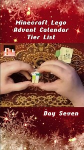 Minecraft Lego Advent Calendar Tier List - Day Seven! #mlactl #legoadvent #minecraft