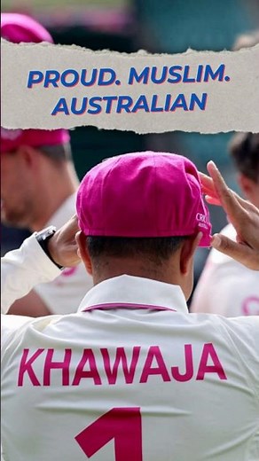 Usman Khawaja on faith, racism and belief | A farewell speech that hits home