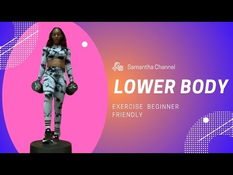 19-Minute Lower Body Dumbbell Elevated Workout At Home