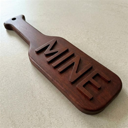 Wooden Spanking Paddle With Custom Raised Letters – Slim BDSM Imprint Paddle, Personalized Impact Play Tool - Etsy UK