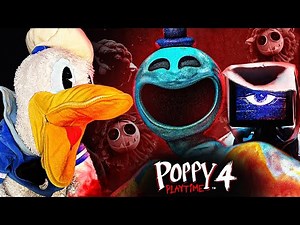 THE CRAZIEST CHAPTER EVER! | Poppy Playtime Chapter 4 FULL GAME