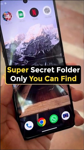 How to hide photos and videos in phone #secret #android #howto #shorts #gadgets360 #tech