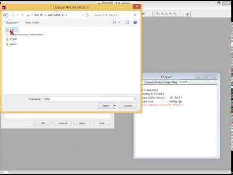 PicKit 3 firmware update manually automated fo latest version