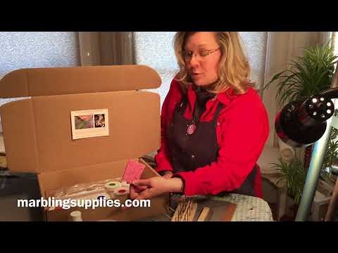 The Serious Beginner’s Marbling Kit - What’s Included