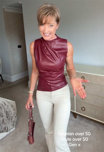 Fashion Over 50: Stunning Burgundy Styles for Gen X Women