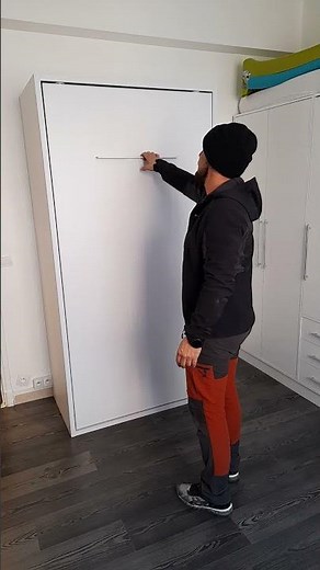 Lit superposé escamotable version Vertical