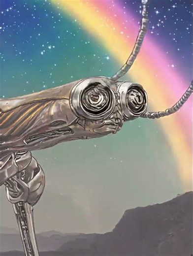 Sci-Fi Battle: Cosmic Warriors in a Burning Alien Landscape