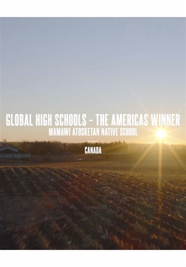 We are delighted to announce Mamawi Atosketan Native School as the winners of the Zayed Sustainability Prize Global High Schools – The Americas. In Northern Alberta's harsh winters, where year-round food growth is impossible, their modular, climate-controlled hydroponic farm, which fuses Indigenous knowledge with sustainability science, will combat food insecurity. The project will produce over 2,600 lbs of vegetables annually, save 70,000 litres of water, and support 250 students and families. 