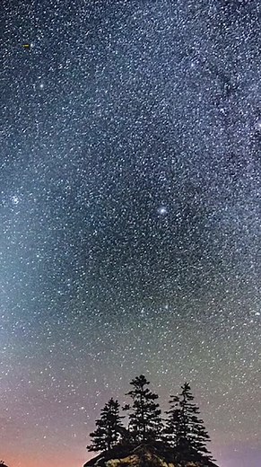Zodiacal light is a faint, triangular glow that appears just after sunset or before sunrise, stretching along the ecliptic (the path the planets travel through the sky). It’s caused by sunlight scattering off interplanetary dust particles in the inner Solar System. To cross this challenging "observer's bucket list" target off your list, get to a remote dark-sky site on a moonless night. Right now through early Spring is a great time to try because the ecliptic is steep relative to the horizon. Z