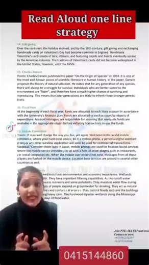 📢 PTE Read Aloud Made Easy! Most students lose marks due to: ❌ rushing ❌ breaking fluency ❌ unclear pronunciation ✨ Follow the One Line Strategy: • Read calmly * Focus on clarity * Keep natural rhythm * Don’t overthink 💾 Save this post for daily practice 📩 DM for 1-to-1 PTE coaching #PTE #PTEAcademic #ReadAloud #PTESpeaking #PTEReading #PTETips #PTEPreparation #PTECoaching #StudyAbroad #PTEUniverse