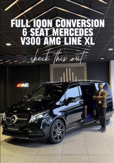 2023 Mercedes V300 2.0D IQON Conversion – Luxury Features