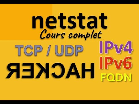 NETSTAT : IPv4/IPv6 TCP/UDP - Trafic/Hacker