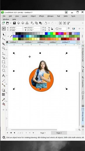New Trick Unlocked In Corel Draw | Power Clip Design In Corel Draw | Corel Draw Tips And Tricks