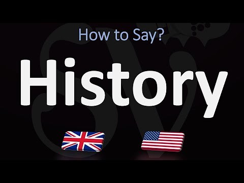 How to Pronounce History? (CORRECTLY)