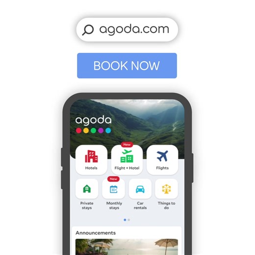 Traveling has never been easier with Agoda! Get extra savings by booking your flights and accommodations together | agoda | Facebook