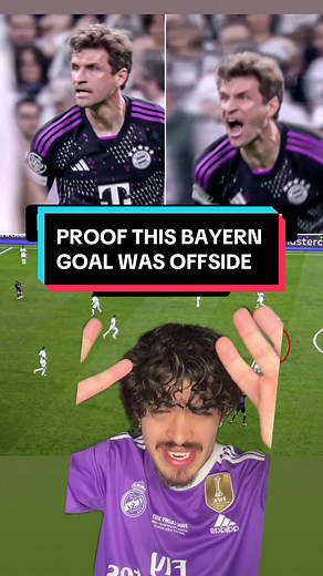 Proof Bayern's Last Minute Goal Was Offside 🤣