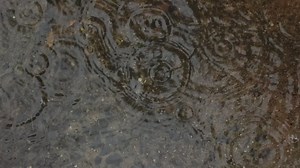 Download Slow motion, rain background for free