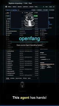 This AI Literally Has HANDS?! Meet OpenFang 🖐️🚀