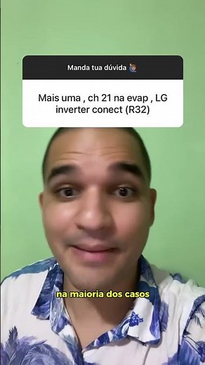 Erro CH21 da LG. Como resolver? #AME