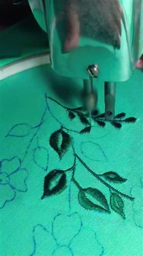 leaf pattern embroidery design 🌿🌿🌿🌿🌿🌿 zigzag stitch