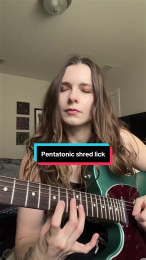 Neat Pentatonic Shred Lick for Guitarists
