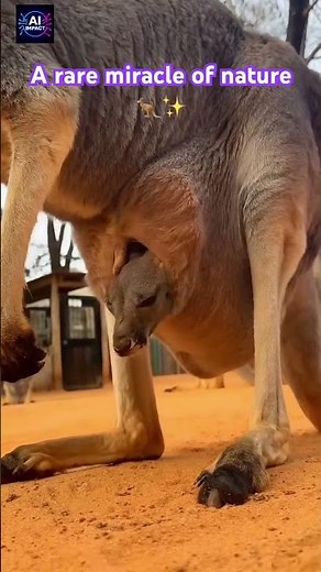 Kangaroo Giving Birth on Camera 😱