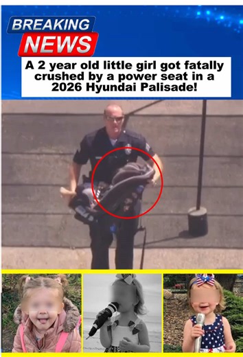 New fear unlocked! A 2 year old little girl got fatally crushed by a power seat in a 2026 Hyundai Palisade! #news #tragedy #hyundai #cars #toddler