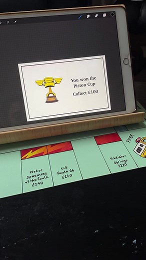 Exploring the Pixar Cars Monopoly Property Set