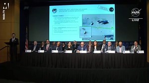 NASA releases footage of unidentifiable 'spherical orb' flying over the Middle East