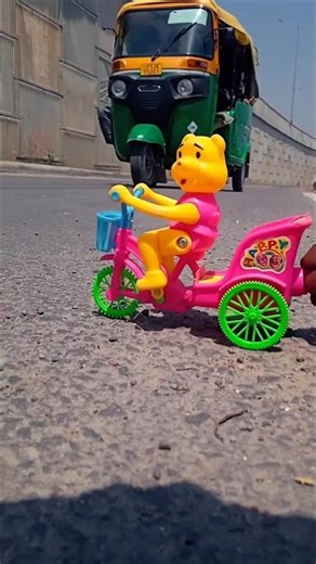 Remote Control Scooty Girl And Monkey Scooter Unboxing And Testing Short ||