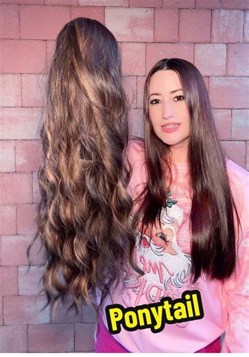 Ponytail #ponitail #wig #wiginstall #hairextensions #hairstyle